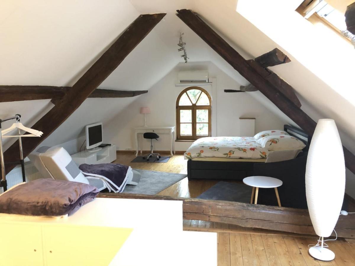 Ferienwohnung Auf Denkmalgeschuetztem Sturmhof Грефрат Экстерьер фото